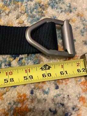 Bison Design Navy Blue Nylon Belt size x large duty belt